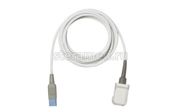 Кабель переходник пульсоксиметрический SpO2 для Philips IntelliVue Philips MP10, MP20, MP30, MP40, MP50, PM50, PM60, PM70, PM90, VM4, VM6, VM8 LNCS