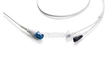 Датчик SpO2 пульсоксиметрический универсальный Y образный для Philips: IntelliVue MP20, MP30, MP40, MP50, PM50, PM60, PM70, PM90, VM4, VM6, VM8, C1, C3, M3, M4, VirDia, 78352C, 78354C, 78834C, M1020A, M1025B, M1025A, M1350B, M1772A, M1772B, M1732A, M1732B фото 1