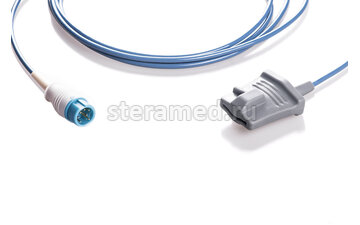 Датчик SpO2 пульсоксиметрический взрослый силиконовый "варежка" для Mindray BeneView T5, T6, T1, T8, Beneheart D6, DPM6, DPM7, IPM-9800, IPM1000, IPM 2000 фото 1