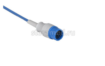 Датчик SpO2 пульсоксиметрический взрослый силиконовый "варежка" для Comen Star 8000A, 8000B, 8000C, 8000D, 5000B, 5000C, C50, C21, C30, C70, C80, C100, C100A, NC3, NC5, NC8, NC12, NC19 (digital) фото 2