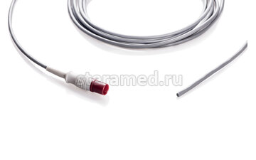Датчик температуры внутриполостной педиатрический для мониторов Philips MP20, MP30, MP40, MP50, MP60, MP70, MP80, MP90, MMS X2, MP2, MX400, MX800, M1029A, M3001A