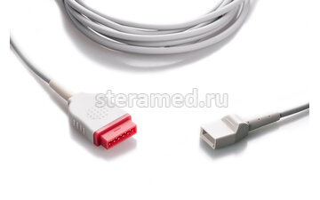 Кабель для подключения датчика инвазивного измерения давления GE Datex Ohmeda, Draeger, Ge Marquette разъем Utah