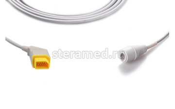 Кабель для подключения датчика инвазивного измерения давления Nihon Kohden разъем Edward