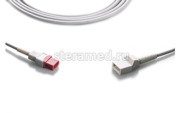 Кабель для подключения датчика инвазивного измерения давления Spacelabs разъем Utah