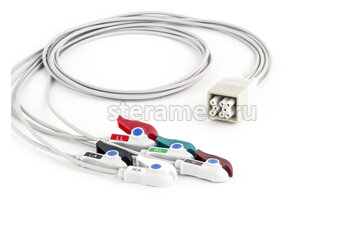 Кабель ЭКГ 5 электродов для GE APEX PRO FH