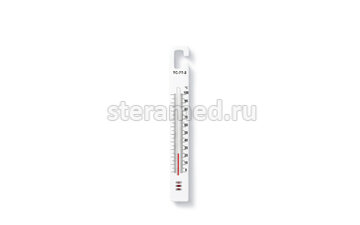 Термометр стеклянный ТС-7Т-2 (от 0 до +100 °С) с поверкой